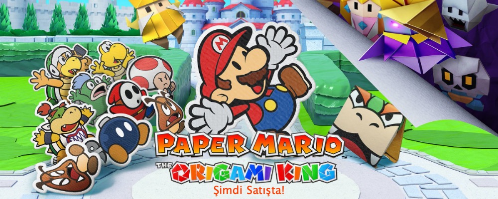 Paper Mario The Origami Nintendo Switch Oyunu Çıktı!