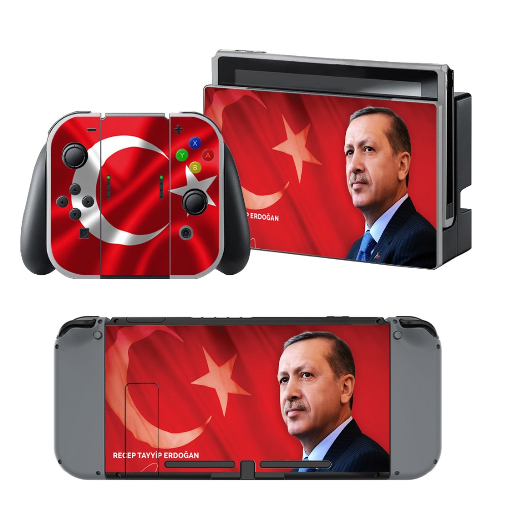 Oyun firmasından Recep Tayyip Erdoğan temalı Nintendo Switch Koruyucu Kaplama!