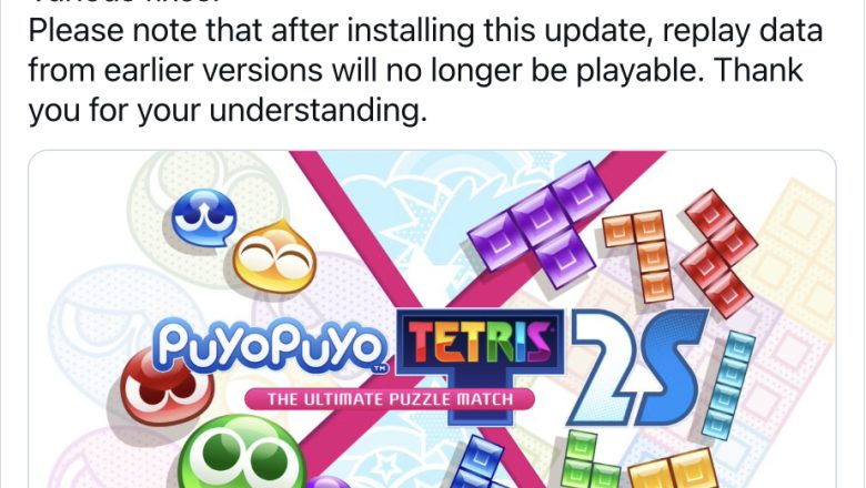 Sega switch 2 ye puyo puyo tetris 2 s için küçük bir güncelleme daha yayınladı