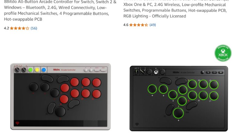 Yeni8 Bit do arcade cihaz kontrolcüleri şimdi Gizala’da!